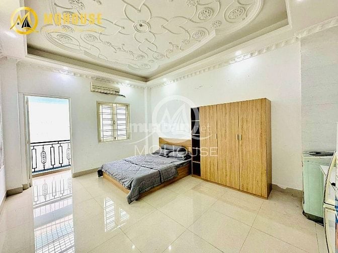 Phòng cho thuê Tân Phú, ban công thoáng, full nội thất