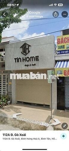 Mặt tiền cho thuê đường Gò Xoài
