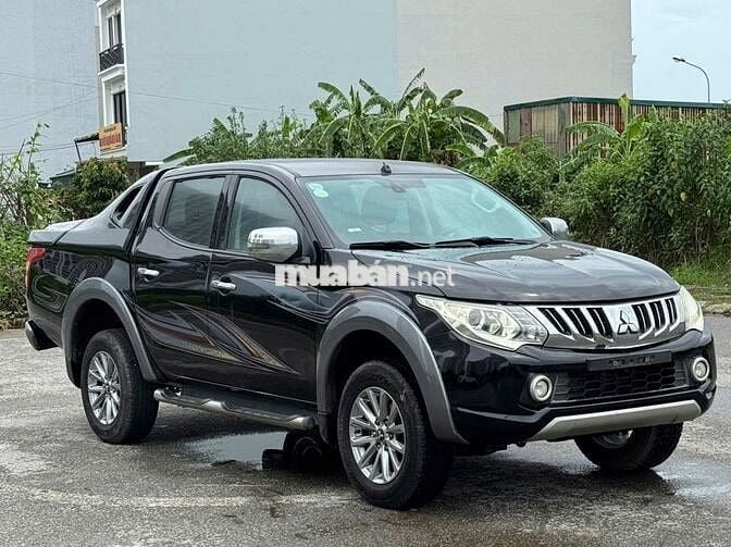 Bán Mitsubishi Triton 2015 GLS số sàn 2 cầu màuđen