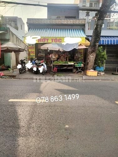 Bán Nhà Mặt Tiền Đường KD Ở Chợ Bình Chánh Giá 750Tr ( Bao Sang Tên)