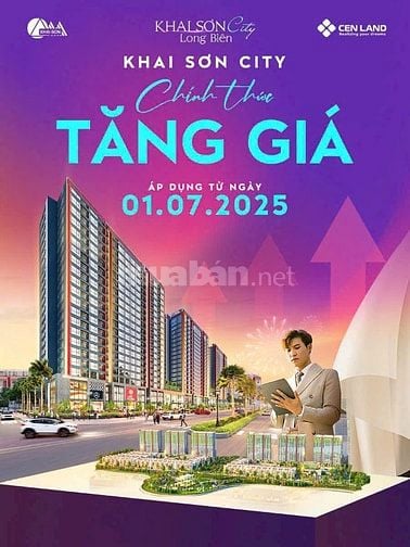 BÁN CĂN THƯƠNG MẠI DỊCH VỤ GTM 21 K5 HH4 khu Khai Sơn City, 31,62m2