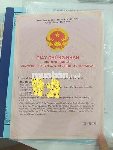 Bán CCMN Cầu Diễn, Hồ Tùng Mậu - Có Phôi Sổ Hồng Đồng Sở Hữu