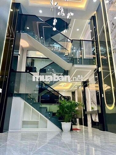 NHÀ MỚI XÂY 5 TẦNG, 4mx12m, ĐƯỜNG HƯƠNG LỘ 2, XE HƠI ĐẬU TRƯỚC NHÀ