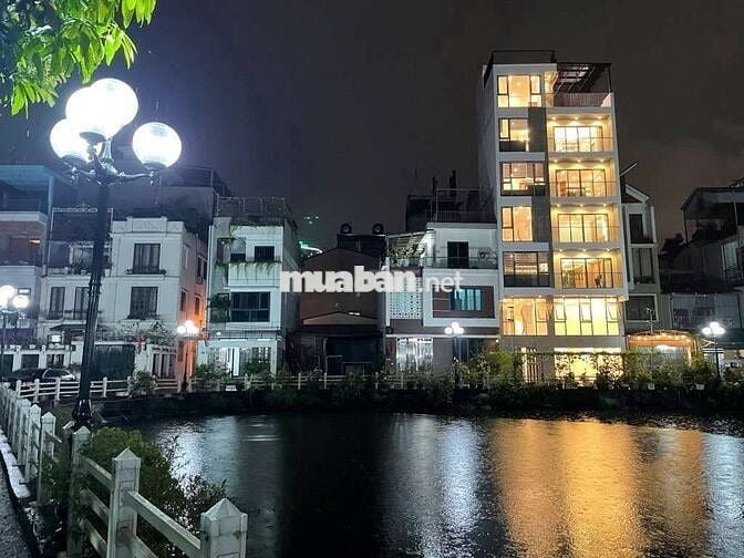 NGỌC THỤY - SIÊU PHẨM 8 TẦNG - FULL NỘI THẤT  - VIEW HỒ - GIÁ TL