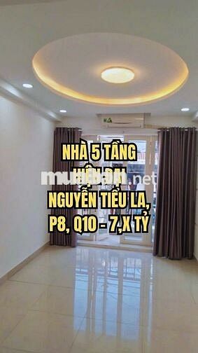 🌟 NHÀ 5 TẦNG HIỆN ĐẠI NGUYỄN TIỂU LA, P8, Q10 – 7,X TỶ