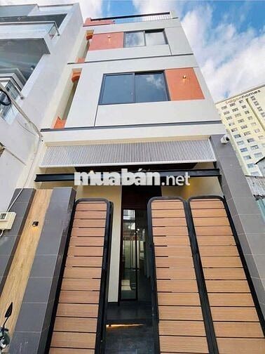 NHÀ 4 TẦNG ĐẸP — ĐƯỜNG HƯƠNG LỘ 2 PHƯỜNG BÌNH TRỊ ĐÔNG A  (4,5m x13 m)
