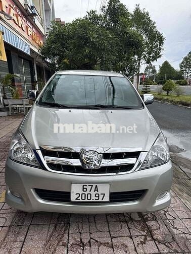 Toyota Innova 2008 xe gia đinh chinh chu rin