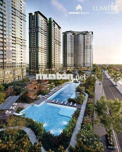 Bán Căn 1 Ngủ+ Dự Án Lumiere Springbay DT 48.9m2 Giá Chỉ Từ 3.4 Tỷ
