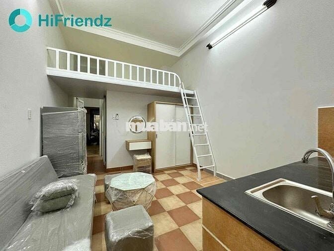 CHO THUÊ CĂN TRỆT DUPLEX GÁC RỘNG BAN CÔNG MÁY GIẶT RIÊNG NGAY QUẬN 3