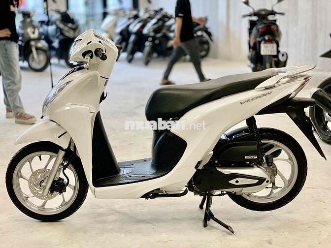 Honda Vision trắng 2022 BSTP giá tốt BH 6 tháng