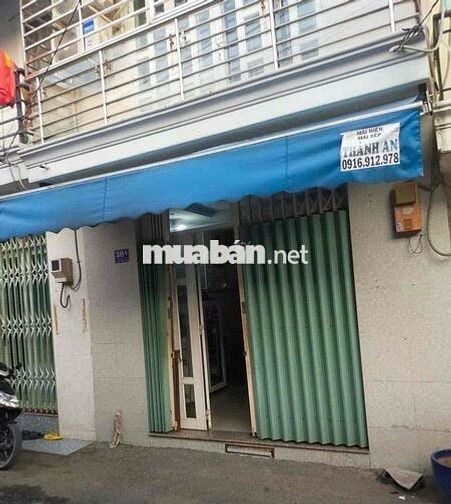 Bán nhà mặt tiền hẻm .Dt 4x6. 1lầu 1trệt. 2tỷ440