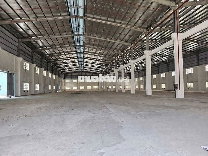 Kho xưởng mới xây, diện tích: 5.400m2 CCN Bến Lức,Long An,PCCC tự động