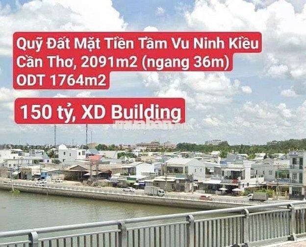 Quỹ Đất Mặt Tiền Tầm Vu, Hưng Lợi, Ninh Kiều, Tp. Cần Thơ