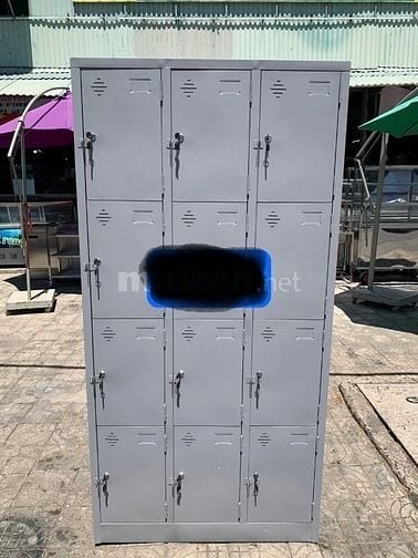 bán tủ locker đựng đồ,bằng sắt còn 98%