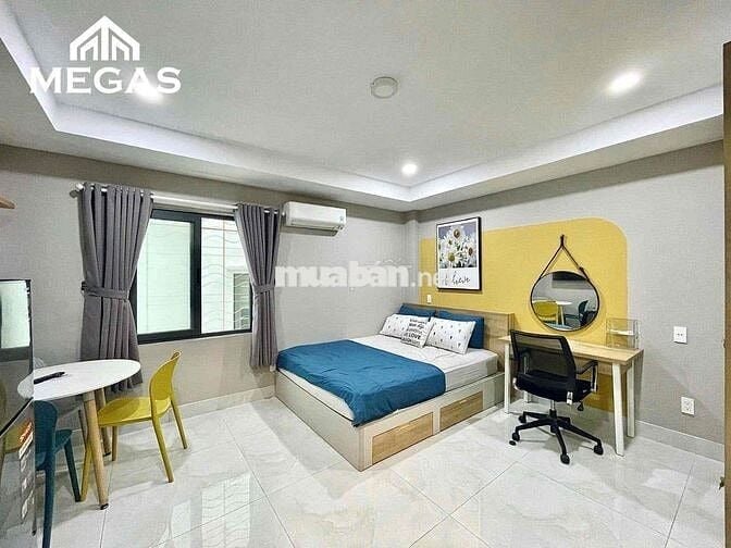 CHO THUÊ CĂN HỘ MINI NGAY ĐH VĂN LANG Q1 FULL NỘI THẤT + CỬA SỔ GIÁ RẺ