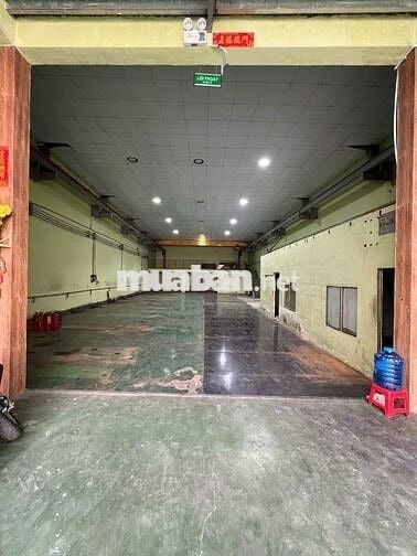Kho xưởng 400m² cao 8m, có PCCC tự động – đường container tại Bình Tân