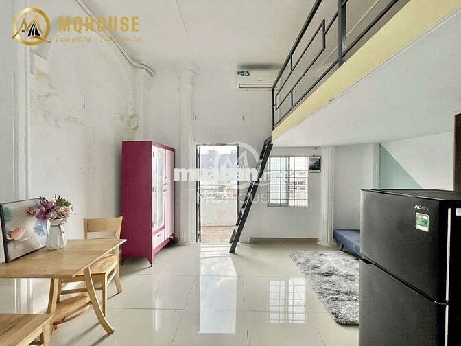 Duplex - Bancol thoáng mát 30m2, full nội thất, chỉ xách vali là vào ở