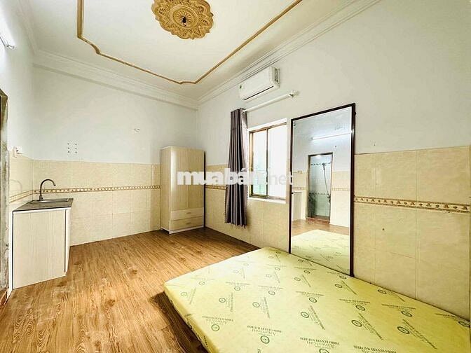 🚩Studio Đầy Đủ Nội Thất ngay Đối Diện Cvpm Quang Trung - Cửa Sổ Trời