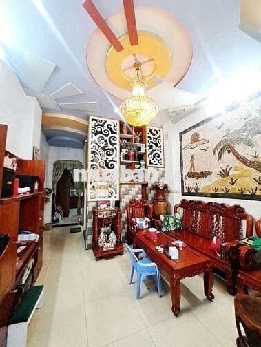NGAY HƯƠNG LỘ 2 - GIÁP TÂN PHÚ - 4 TẦNG KIÊN CỐ - 64M2 - HẺM 8M THÔNG