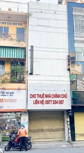 CHO THUÊ NHÀ MẶT TIỀN KINH DOANH ĐƯỜNG VÕ VĂN TẦN, Q3 -  GIÁ CHỈ 4X