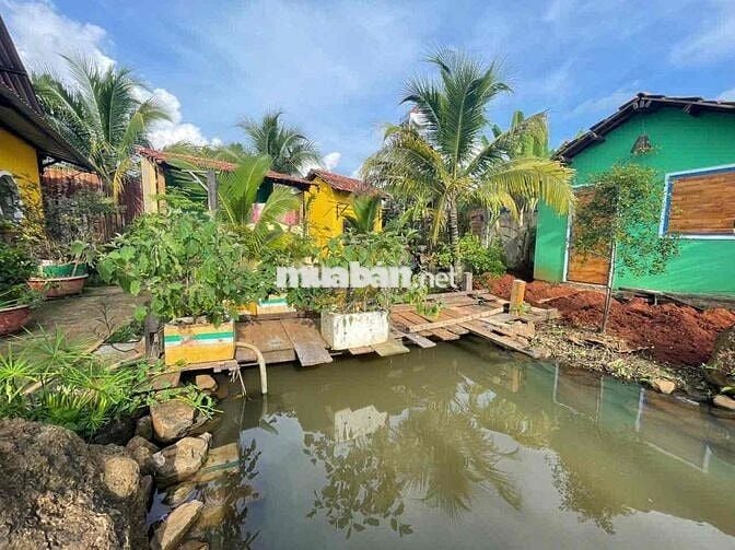 cho thuê  nhà vườn 700m phù hợp nghỉ dưỡng lm homestay