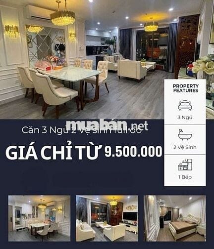 Quỹ căn hộ cho thuê chính chủ tại Vinhomes OceanPark Gia Lâm ***