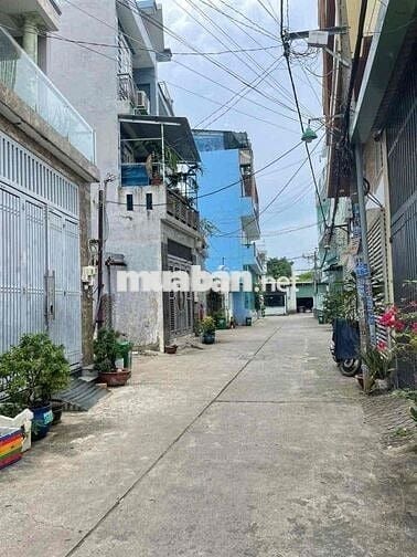 bán nhà shr hẻm 6m . cấp 4 đúc lửng