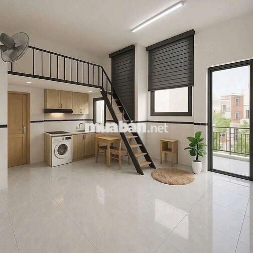 Duplex 45m2 gần đh TDT, RMIT, UFM. Điện nước giá nhà nước ở 2-3 người.