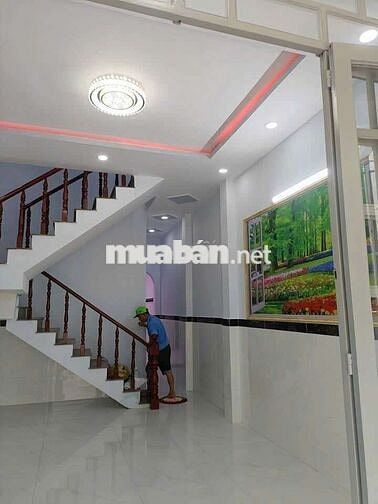 Bán nhà dt 4x16 trệt 1 lầu 4 phòng ngủ,1/ Tân Thới Hiệp 21 Q12.