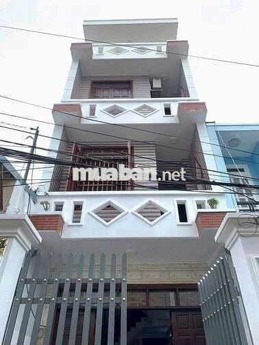 Nhà 1 trệt 3 lầu sân thượng hẻm 118 đường số 8 BHH B bình tân