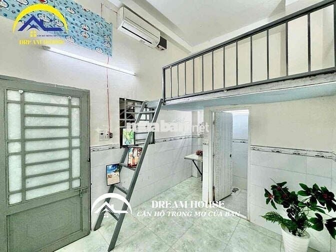 Cách Dh Công Thương 1km5 - Sẵn Máy Lạnh Gác Cao m7 - Rộng 26m2