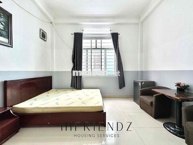 STUDIO FULL NỘI THẤT MỚI XÂY CÓ CỬA SỔ GẦN ĐẠI HỌC VĂN HIẾN CÔNG THƯƠN