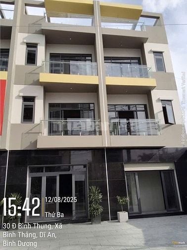 Chỉ 1,1 Tỷ Nhận Nhà Phố,DTĐ 75m2, DTXD 200m2, 4 PN,5 WC, Cao 3,5 Tầng.