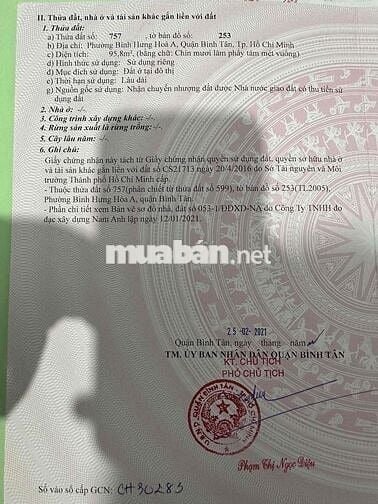 bán đất khu dân cư đường 18b Bình Hưng Hòa A Bình Tân