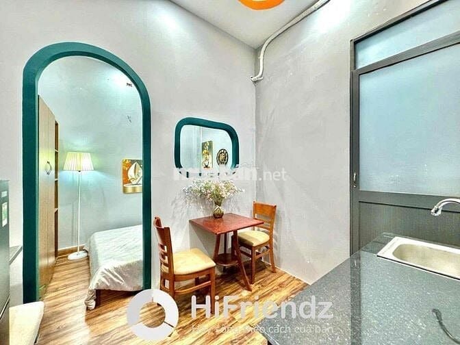 Căn Hộ 1PN Tách Bếp Full Nội Thất Rộng 25m2 Gần Đại Học Huflit Q10