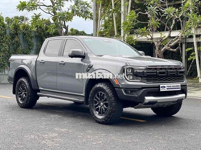 Ford Ranger 2024 Raptor 2.0L 4x4 AT Xám Xi Măng