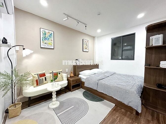 Căn hộ cho thuê studio tách bếp Trần Hưng Đạo, Q5 gần Nguyễn Văn Cừ