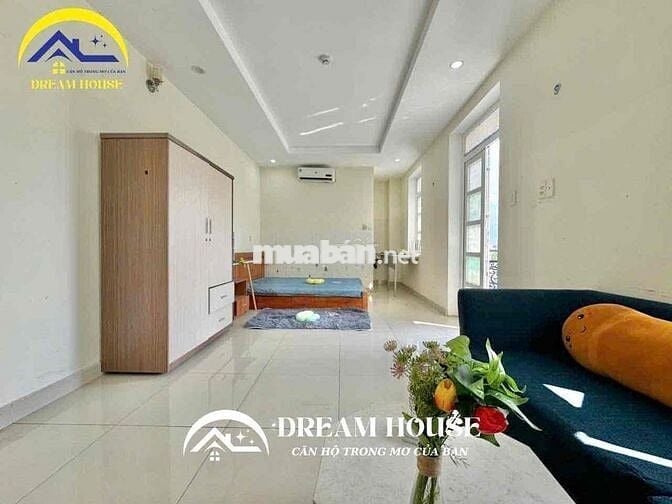 STUDIO FULL NỘI THẤT GÀN BAN CÔNG THOÁNG SẴN NỘI THẤT - THANG MÁY