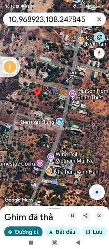 Bán lô đất chính chủ mặt tiền đường 715, P.Hàm Tiến Bình Thuận, 2255m2