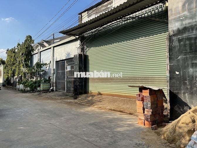 KHO XƯỞNG 200M² – ĐIỆN 3 PHA, NƯỚC MÁY – GIÁ CHỈ 8 TRIỆU/THÁNG
