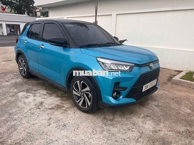 Bán Toyota Raize 2022 đăng ký 2023 xanh nóc đen
