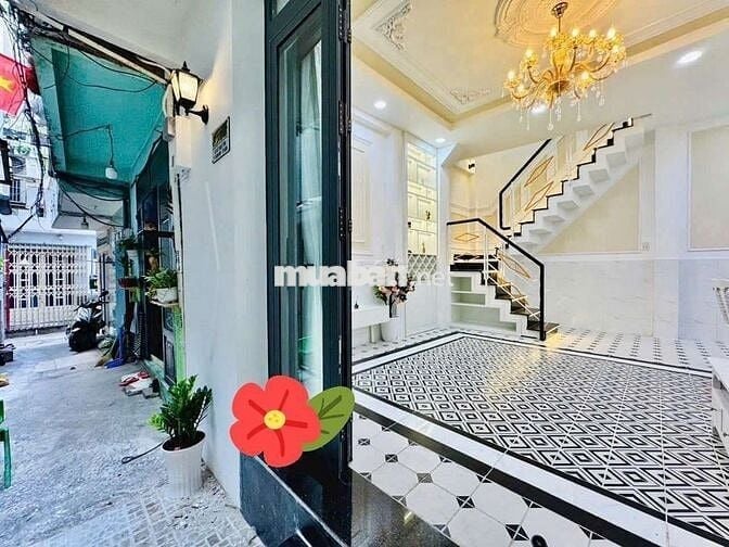 XÔ VIẾT NGHỆ TĨNH-BÌNH THẠNH,GẦN HÀNG XANH,NỞ HẬU 10M,3PN,GIÁ 4..T