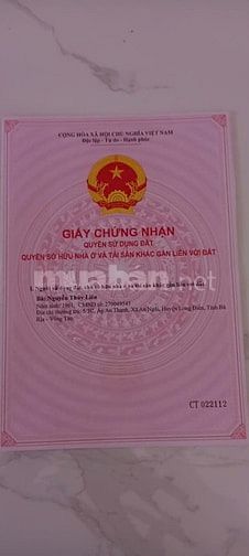 cần bán đất dư, không người ở 