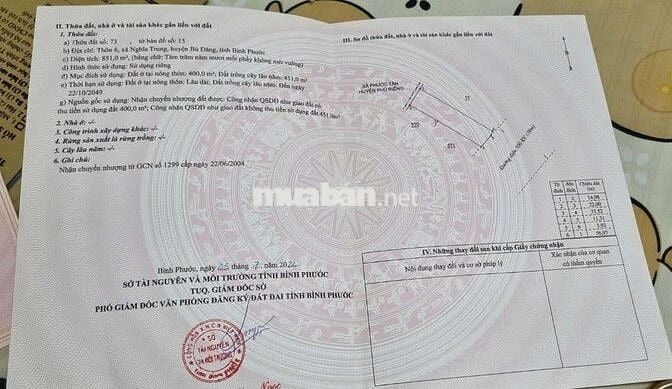 Cần bán đất có sẵn nhà gần chợ Bù Na Bình Phước