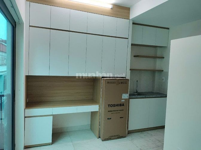 Cho thuê căn hộ dịch vụ mới xây full nội thất thiết bị