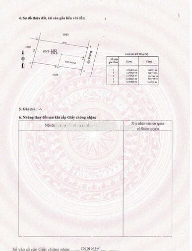 Chính chủ bán gấp (9x20)195m2, SHR, Hưng Thuận, Trảng Bàng, Giá 550tr.