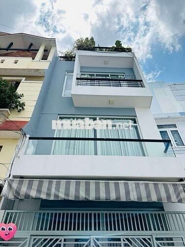 33M2 - HẺM XE HƠI TRÁNH - LÊ VĂNDUYỆT, CHỢ BÀ CHIỂU - 4 TẦNG - AN NINH