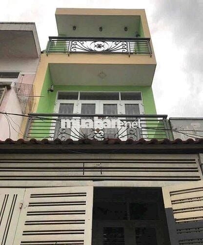 Cho thuê nhà dt 4 x17 trệt 2 lầu