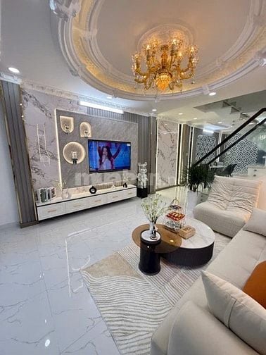 Huỳnh Tấn Phát (ô tô đỗ cửa);4x12m; nhà đẹp 2 tầng; xem nhà thích ngay