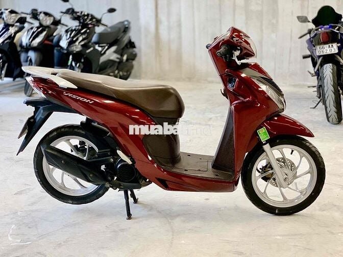 Honda Vision 2021 đỏ đô chính chủ BSTP, xe đẹp